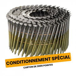 3000 Pointes rouleau plat...